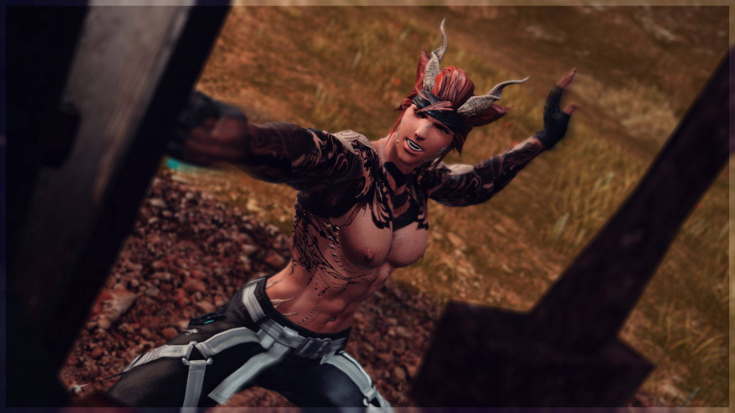 When you got too many feels, you take it out on a training dummy...